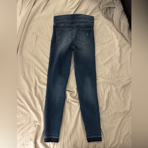 Spanx Dark Denim Skinny Women's Blue Jeans Size Small - Picture 11 of 11